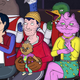 Diane, Todd, and Princess Carolyn attending a performance.